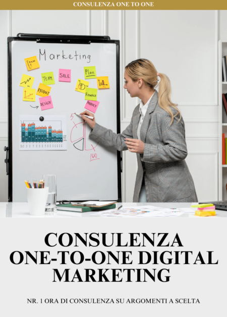 Consulenza One-to-One Digital Marketing | Nr. 1 ora di Consulenza su Argomenti a scelta