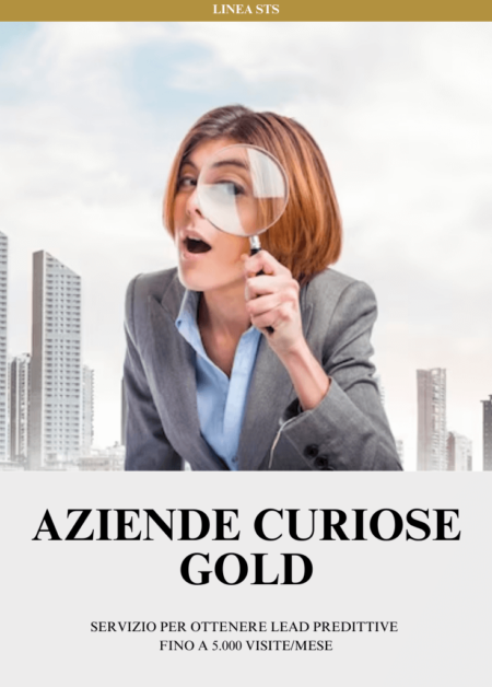 Aziende Curiose - GOLD | Servizio per ottenere Lead Predittive - Fino a 5.000 visite/mese