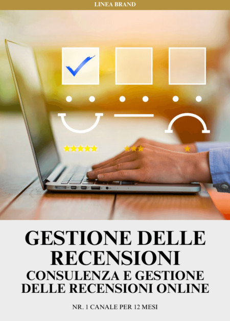 Gestione delle RECENSIONI - Consulenza e gestione delle recensioni online | Nr. 1 Canale per 12 mesi