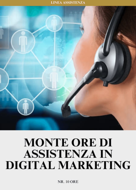 Monte ore di Assistenza in Digital Marketing | Nr. 10 ore