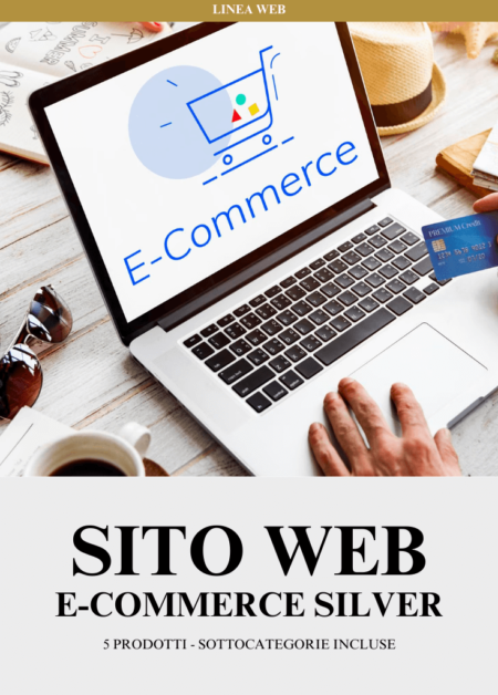 Sito web Ecommerce - SILVER (5 prodotti- sottocategorie incluse)